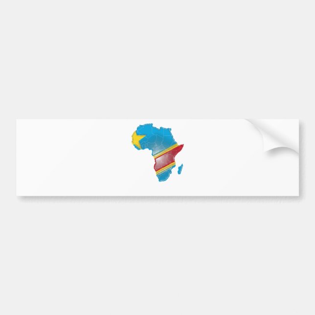 Adesivo Para Carro Dem. Representante. Congo (Frente)