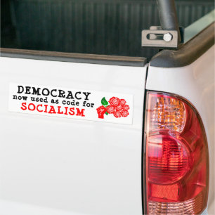 Adesivo Para Carro Democracia