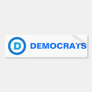Adesivo Para Carro Democrata
