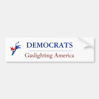 Adesivo Para Carro Democratas Gaslight America