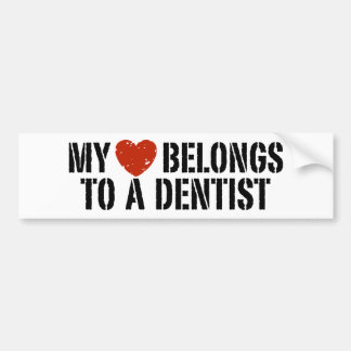 Adesivo Para Carro Dentist Sticker