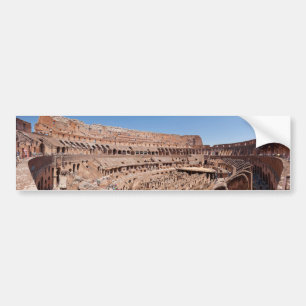 Adesivo Para Carro Dentro do retrato panorâmico de Roma Colosseum