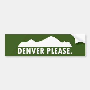 Adesivo Para Carro Denver, por favor