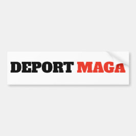 Adesivo Para Carro Deportar MAGA Anti Trump
