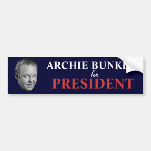 Adesivo Para Carro Depósito do archie para o presidente autocolante