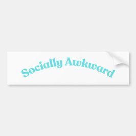 Adesivo Para Carro Desajeitado Social