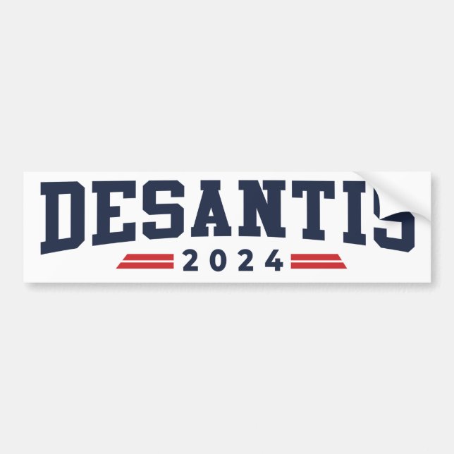 Adesivo Para Carro DeSantis 2024 (Frente)