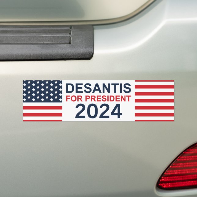 Adesivo Para Carro DeSantis Para O Presidente 2024 (No carro)