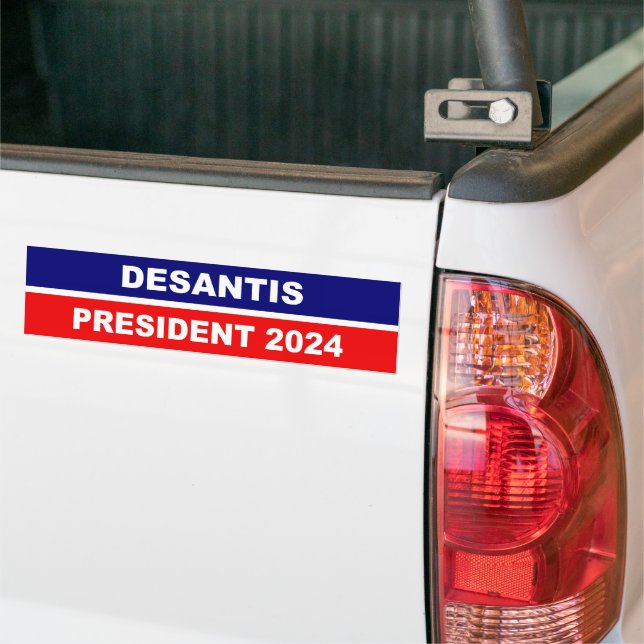 Adesivo Para Carro Desantis Presidente 2024 (No caminhão)