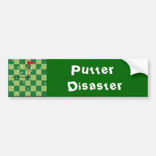 Adesivo Para Carro Desastre de Putter