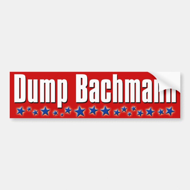 Adesivo Para Carro Descarga Michele Bachmann (Frente)