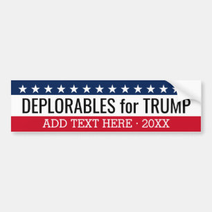 Adesivo Para Carro Descartáveis para Trump - pode mudar para 2020