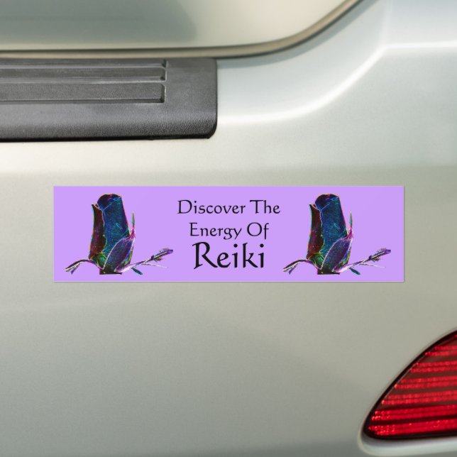 Adesivo Para Carro Descubra A Energia De Reiki (No carro)