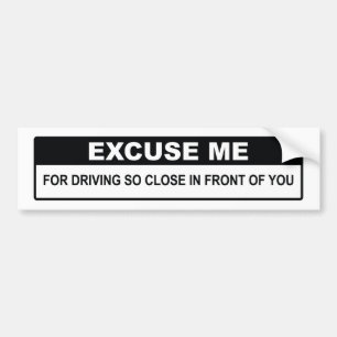 Adesivo Para Carro Desculpe-me
