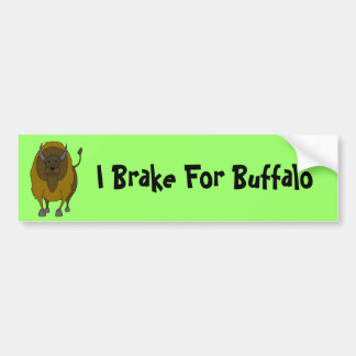 Adesivo Para Carro Desenhos animados americanos do bisonte do búfalo