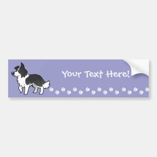 Adesivo Para Carro Desenhos animados border collie