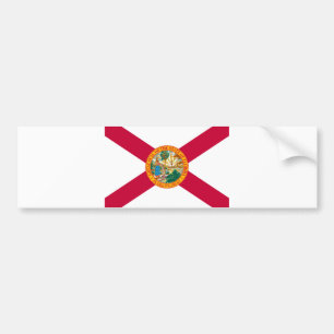 Adesivo Para Carro Design da bandeira do estado de Florida