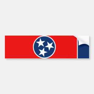Adesivo Para Carro Design da bandeira do estado de Tennessee