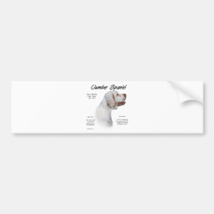 Adesivo Para Carro Design da história do Spaniel de Clumber