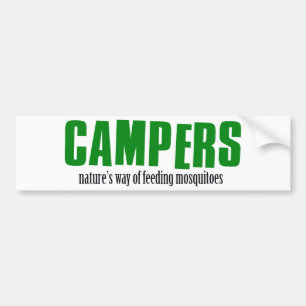Adesivo Para Carro Design de acampamento engraçado