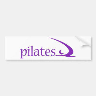 Adesivo Para Carro Design de Pilates!