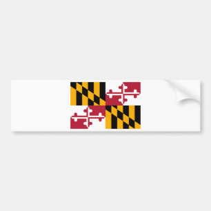 Adesivo Para Carro Design de Sinalizador do Estado de Maryland