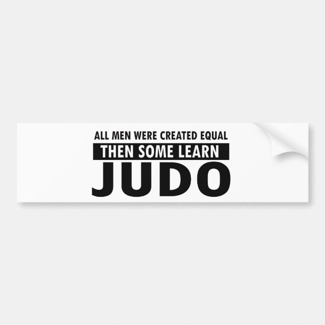 Adesivo Para Carro design do judo (Frente)