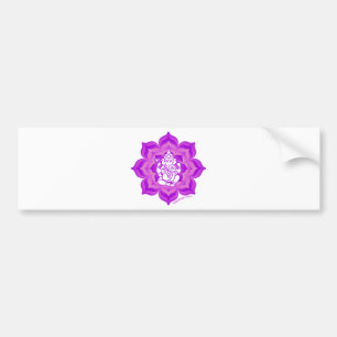 Adesivo Para Carro Design roxo de Ganesh