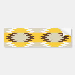 Adesivo Para Carro Designs Indígenas Americanos Amarelos Aztec Tribal