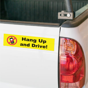 Adesivo Para Carro Desligue e dirija!