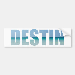Adesivo Para Carro Destin Florida Beach Letters Souvenir
