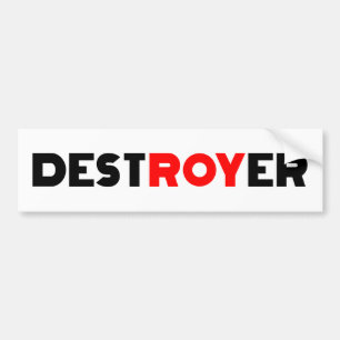 Adesivo Para Carro Destroyer Roy