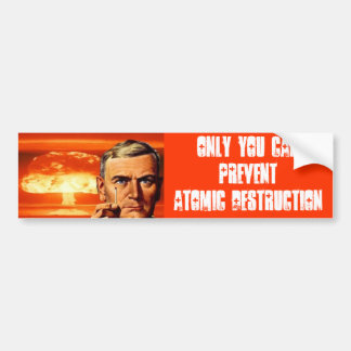 Adesivo Para Carro Destruição atômica