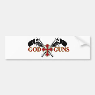 Adesivo Para Carro Deus e armas