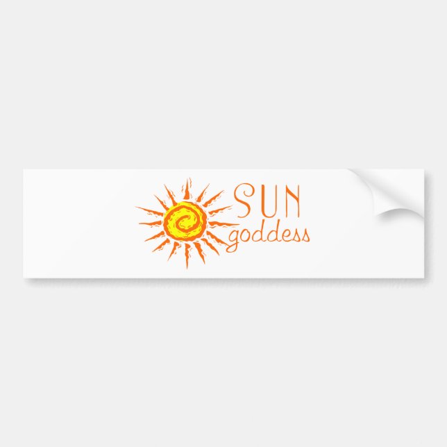 Adesivo Para Carro Deusa do Sol (Frente)