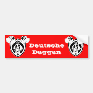 Adesivo Para Carro Deutsche Dogge Wappen
