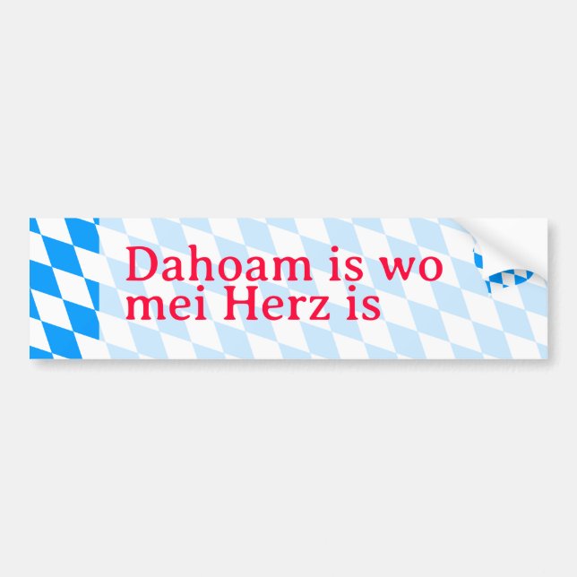 Adesivo Para Carro Dhoam Bumper Sticker (Frente)