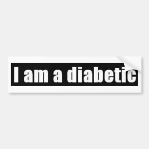 Adesivo Para Carro Diabetes