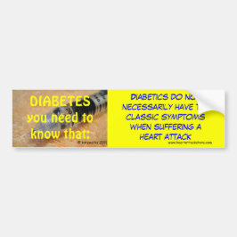 Adesivo Para Carro Diabetes - você necessidade de saber isso