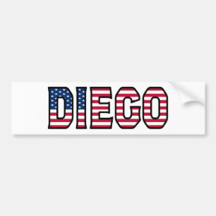 Adesivo Para Carro Diego Name Vorname USA Aufkleber Sticker Auto
