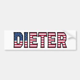 Adesivo Para Carro Dieter Name Vorname USA Aufkleber Sticker Auto