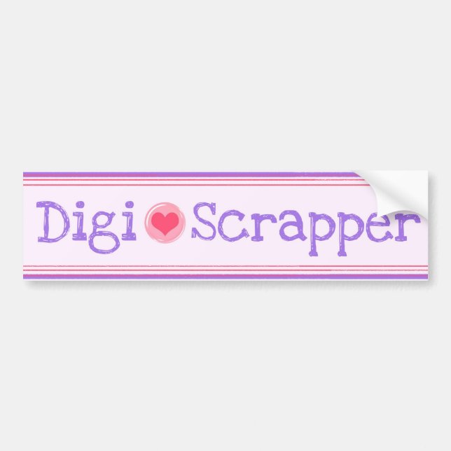 Adesivo Para Carro Digi-Scrapper (Frente)