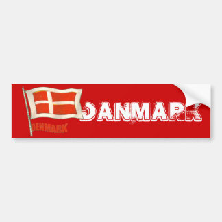 Adesivo Para Carro Dinamarca bandeira de vintage Dansk presentes de f