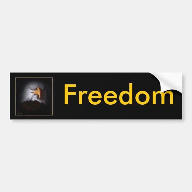 Adesivo Para Carro Direito à liberdade (Frente)