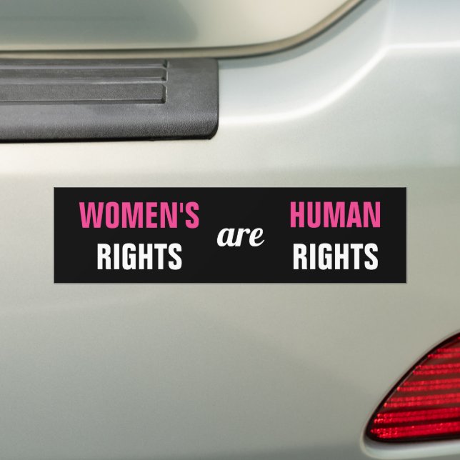 Adesivo Para Carro Direitos do Aborto Mulheres Feministas Roe/Wade (No carro)