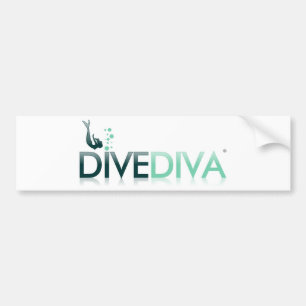 Adesivo Para Carro Diva do mergulho abaixo