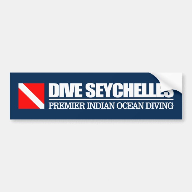 Adesivo Para Carro Dive Seicheles (sq) (Frente)