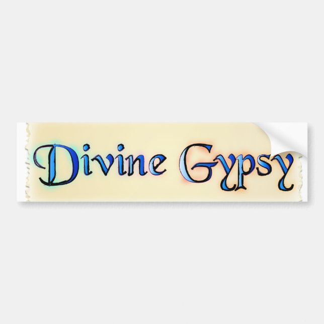 Adesivo Para Carro Divine Gypsy (Frente)