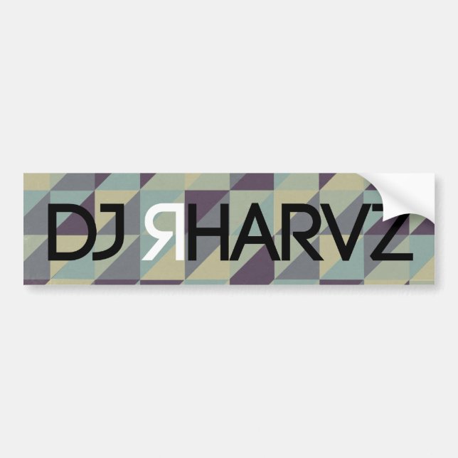 ADESIVO PARA CARRO DJ RHARVZ (Frente)