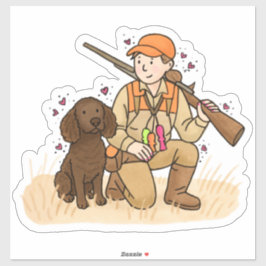 Adesivo para carro do American Water Spaniel
